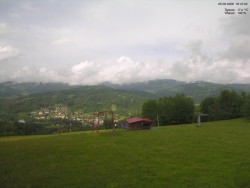 Pohled na Krkonoše