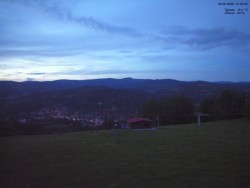 Pohled na Krkonoše