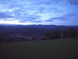 Pohled na Krkonoše