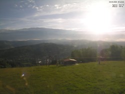 Pohled na Krkonoše