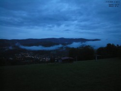 Pohled na Krkonoše