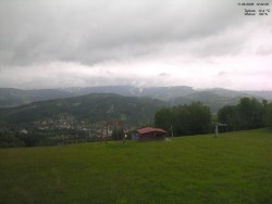 Pohled na Krkonoše