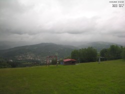 Pohled na Krkonoše