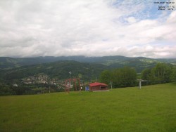 Pohled na Krkonoše