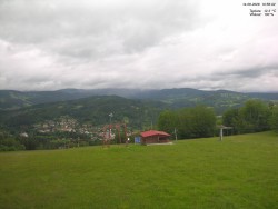 Pohled na Krkonoše