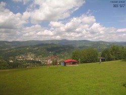 Blick auf das Riesengebirge