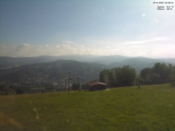Pohled na Krkonoše