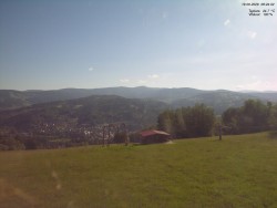 Pohled na Krkonoše