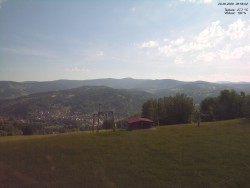 Pohled na Krkonoše