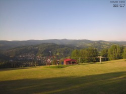 Pohled na Krkonoše