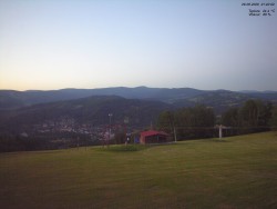 Pohled na Krkonoše
