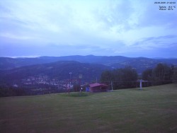 Pohled na Krkonoše