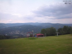 Pohled na Krkonoše