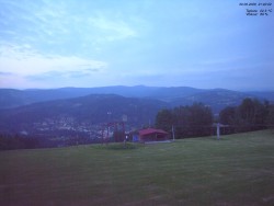 Pohled na Krkonoše
