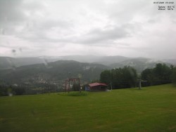 Pohled na Krkonoše