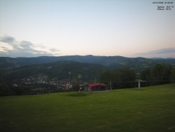 Pohled na Krkonoše