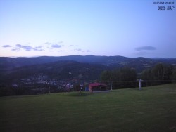 Pohled na Krkonoše