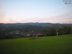 Pohled na Krkonoše
