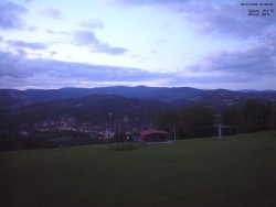 Pohled na Krkonoše