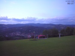 Pohled na Krkonoše