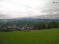 Pohled na Krkonoše