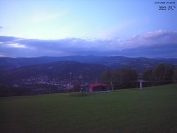Pohled na Krkonoše