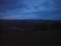 Pohled na Krkonoše
