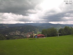 Pohled na Krkonoše