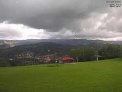 Pohled na Krkonoše