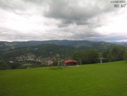 Pohled na Krkonoše