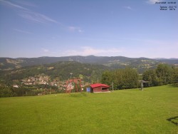 Pohled na Krkonoše