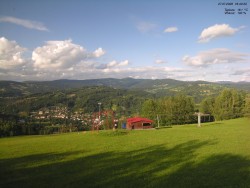 Pohled na Krkonoše