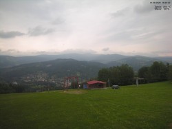 Blick auf das Riesengebirge