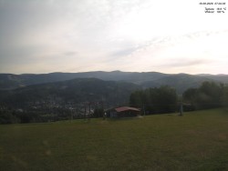 Pohled na Krkonoše