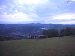 Pohled na Krkonoše