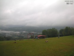 Pohled na Krkonoše