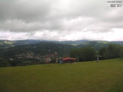 Pohled na Krkonoše