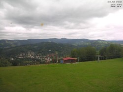 Pohled na Krkonoše