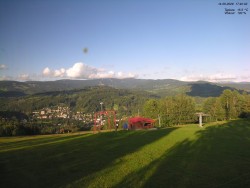 Pohled na Krkonoše