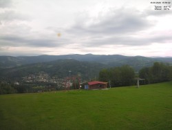 Blick auf das Riesengebirge