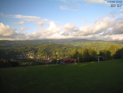 Pohled na Krkonoše