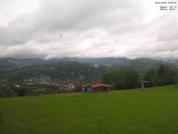 Pohled na Krkonoše