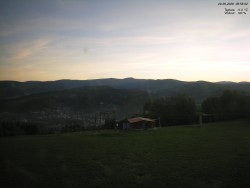 Pohled na Krkonoše