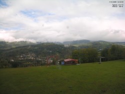 Pohled na Krkonoše