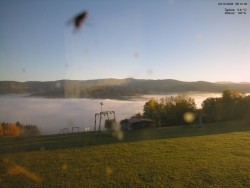 Pohled na Krkonoše