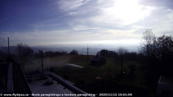 Pohled na jih, hrad Trosky