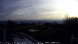 Pohled na jih, hrad Trosky