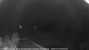 Kozákov - Pohled na jih, hrad Trosky - 14.11.2025 v 04:45