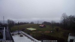 Pohled na jih, hrad Trosky