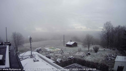 Pohled na jih, hrad Trosky